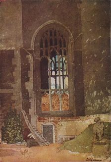 Window between St. Andrew's Hall and the Dutch Church, Norwich c1908. Artist: John Sell Cotman