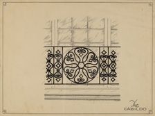 Window Grille, 1935/1942. Creator: Ray Price