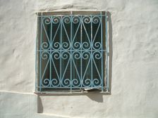 Window grille, Sousse, Tunisia, 2009. Creator: Amanda Waite
