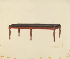 Window Seat, 1936. Creator: Frank Wenger