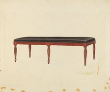 Window Seat, 1936. Creator: Frank Wenger