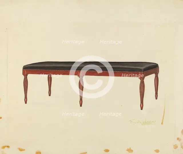 Window Seat, 1936. Creator: Frank Wenger.