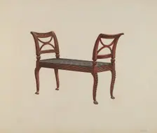 Window Seat, 1939. Creator: Harry Eisman