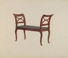 Window Seat, 1939. Creator: Harry Eisman