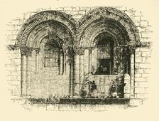 Windows of the Church of the Holy Sepulchre, Jerusalem 1890. Creator: Unknown