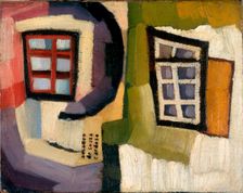 Windows of a Fisherman, c1915. Creator: Souza-Cardoso, Amadeo de (1887-1918)