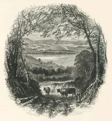 Windermere, from above Ambleside c1870