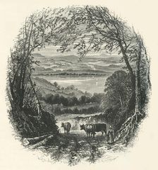 Windermere, from above Ambleside c1870