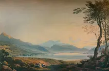 Windermere from Bowness c1822, (1938). Artist: John Varley I