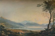 Windermere from Bowness c1822, (1938). Artist: John Varley I