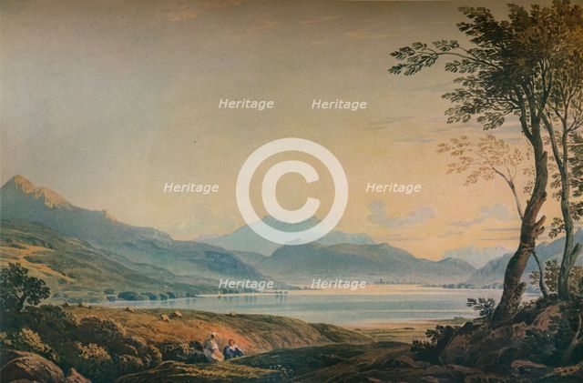 Windermere from Bowness', c1822, (1938). Artist: John Varley I.