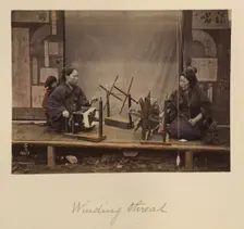 Winding Thread, about 1873-1883. Creator: Shinichi Suzuki I