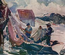 Winding Nets c1930. Artist: George Pearse Ennis