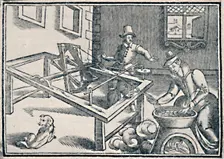 Winding Off Silk c1600, (1903)