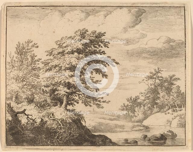 Winding River, probably c. 1645/1656. Creator: Allart van Everdingen.