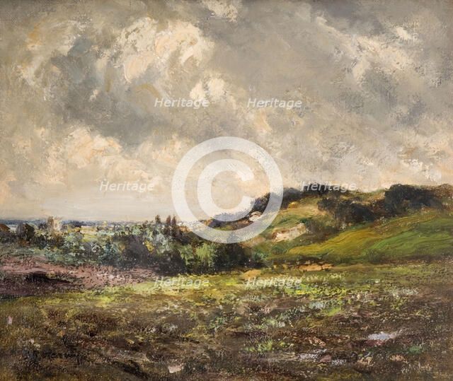 Windswept Hills, 1880-1930. Creator: John Rabone Harvey.