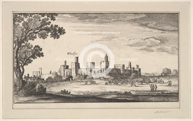 Windsor, after 1644. Creator: Abraham Aubri.