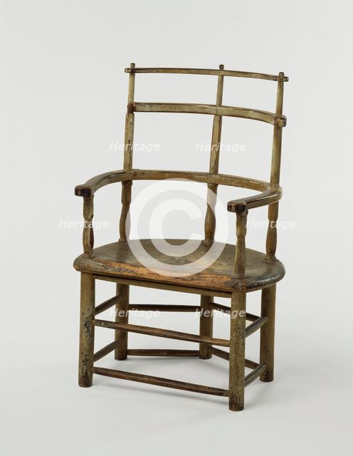 Windsor Armchair, 1785/1820. Creator: Unknown.