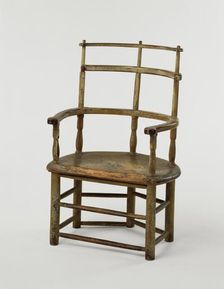 Windsor Armchair, 1785/1820. Creator: Unknown