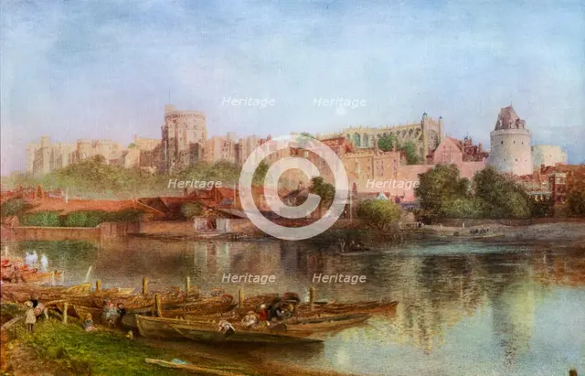 'Windsor Castle', 1889, (1912).Artist: Alfred William Hunt