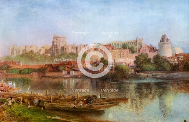 'Windsor Castle', 1889, (1912).Artist: Alfred William Hunt