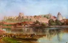 Windsor Castle 1889, (1912).Artist: Alfred William Hunt