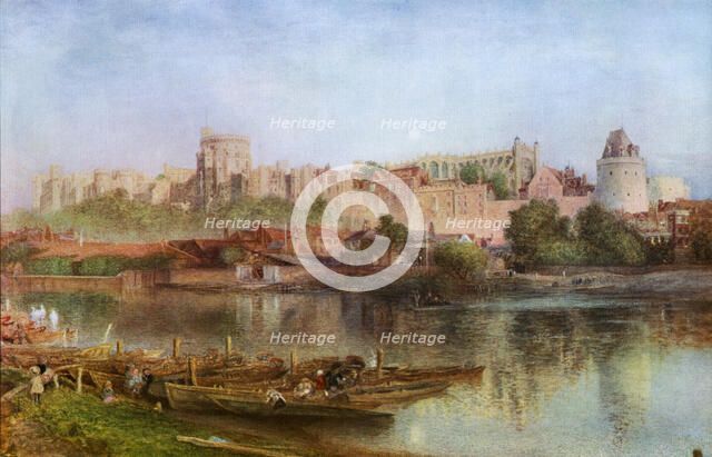 'Windsor Castle', 1889, (1912).Artist: Alfred William Hunt