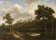 Windsor Castle, 1830. Creator: Patrick Nasmyth