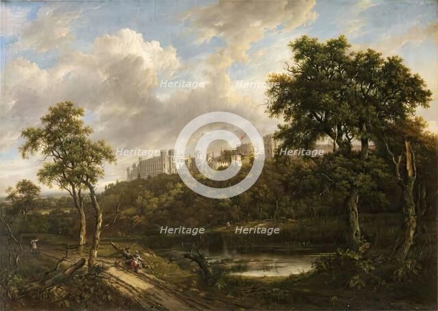 Windsor Castle, 1830. Creator: Patrick Nasmyth.