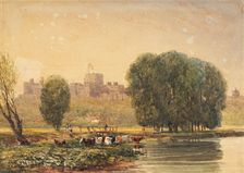 Windsor Castle, 1834. Creator: David Cox the Elder