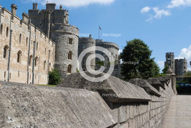 Windsor Castle, 2009. Creator: Ethel Davies.