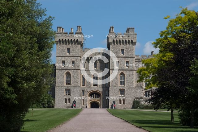 Windsor Castle, 2009. Creator: Ethel Davies.