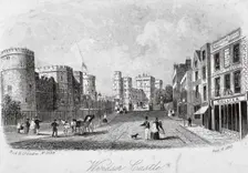 Windsor Castle, Berkshire, 1860. Artist: Anon