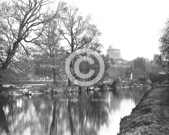 Windsor Castle, Berkshire, 1894. Creator: Unknown.