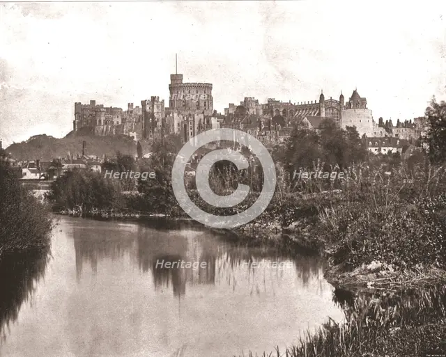 Windsor Castle, Berkshire, 1894. Creator: Unknown.