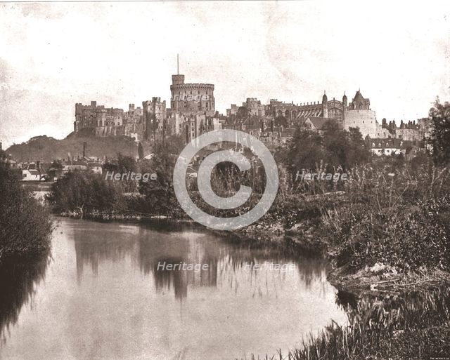 Windsor Castle, Berkshire, 1894. Creator: Unknown.