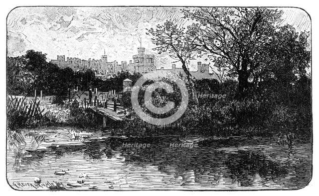 Windsor Castle, Berkshire, 1900. Artist: Unknown