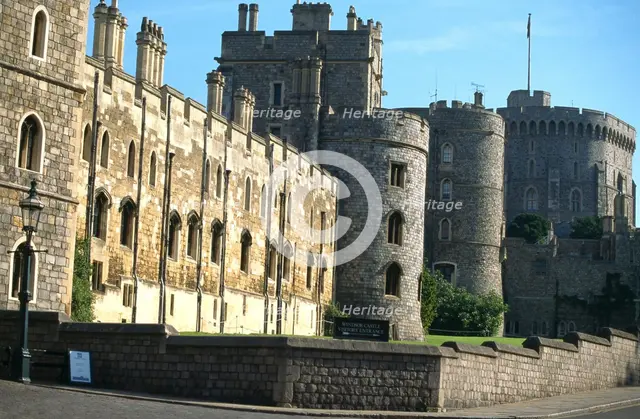 Windsor Castle Berkshire, 1999. Artist: Historic England commissioned photographer.