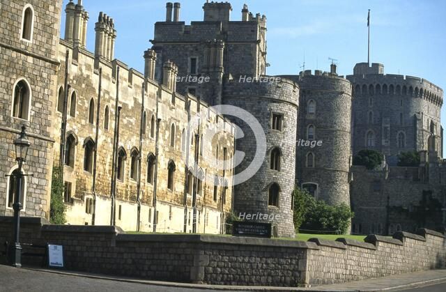 Windsor Castle Berkshire, 1999. Artist: Historic England commissioned photographer.