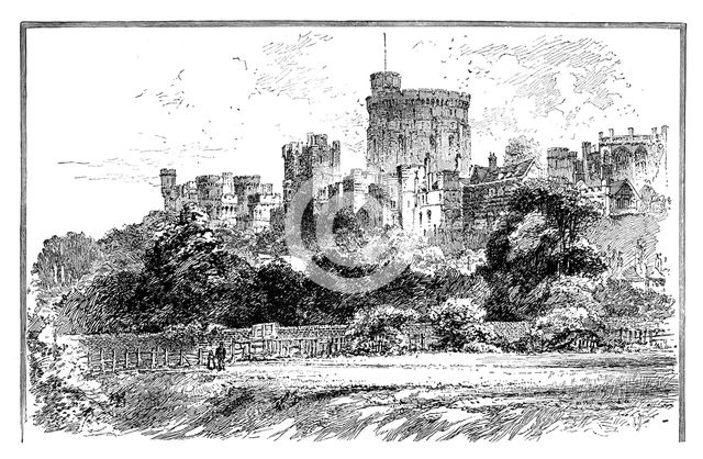 Windsor Castle, Berkshire. Artist: Unknown