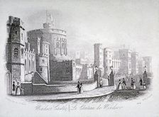 Windsor Castle, Berkshire, c1860 Artist: Anon