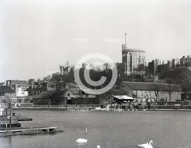 Windsor Castle, Berkshire, c1955. Creator: Arthur Charles Kirby Ware.