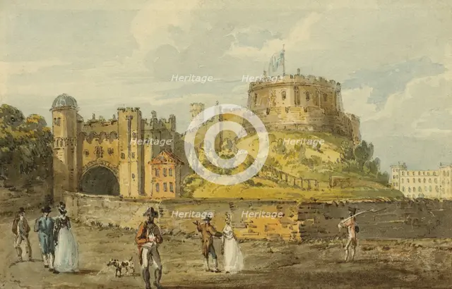 Windsor Castle, c1792. Creator: Thomas Girtin.