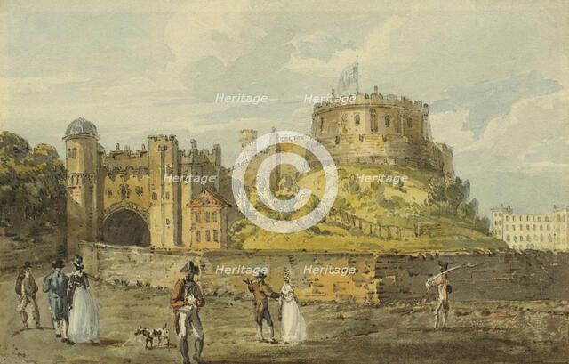 Windsor Castle, c1792. Creator: Thomas Girtin.