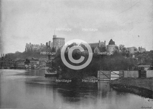'Windsor Castle', c1896. Artist: J Russell & Sons.