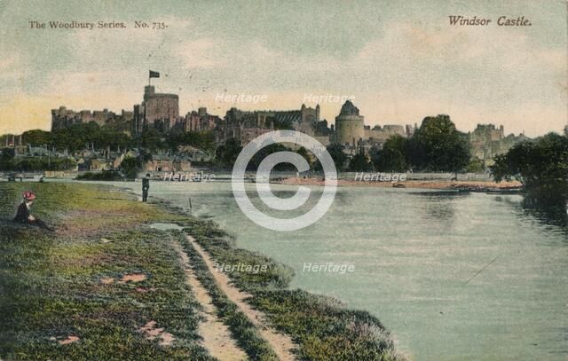 'Windsor Castle', c1900. Artist: Unknown.