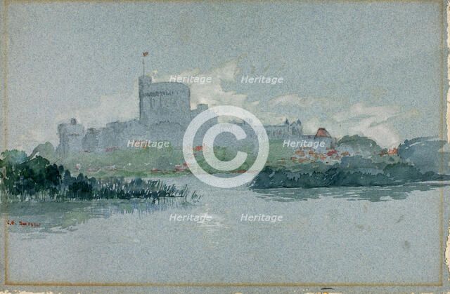 Windsor Castle, England, 1905. Creator: Cass Gilbert.