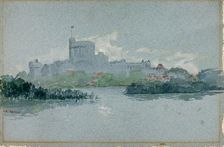 Windsor Castle, England, 1905. Creator: Cass Gilbert
