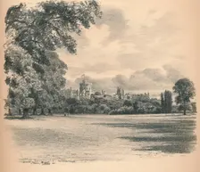 Windsor Castle From the Home Park 1902. Artist: Thomas Robert Way