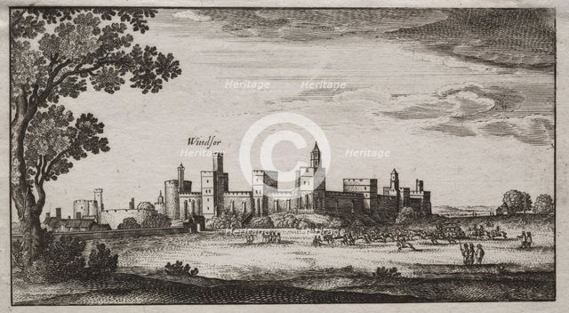 Windsor Castle from the Southeast, 1600s. Creator: Unknown.